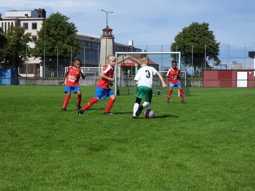 En match som vi hade kontrollen på tidigt, men där vi slappnade av på slutet och bjöd motståndarna på flera lätta tröstmål. Foto: Daniel Nunez
