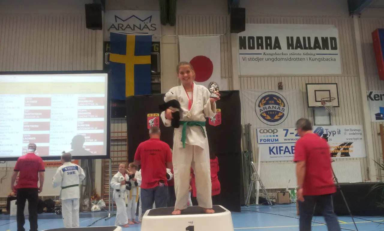 Anna W. - "Snabbast ippon" Foto:Mats B