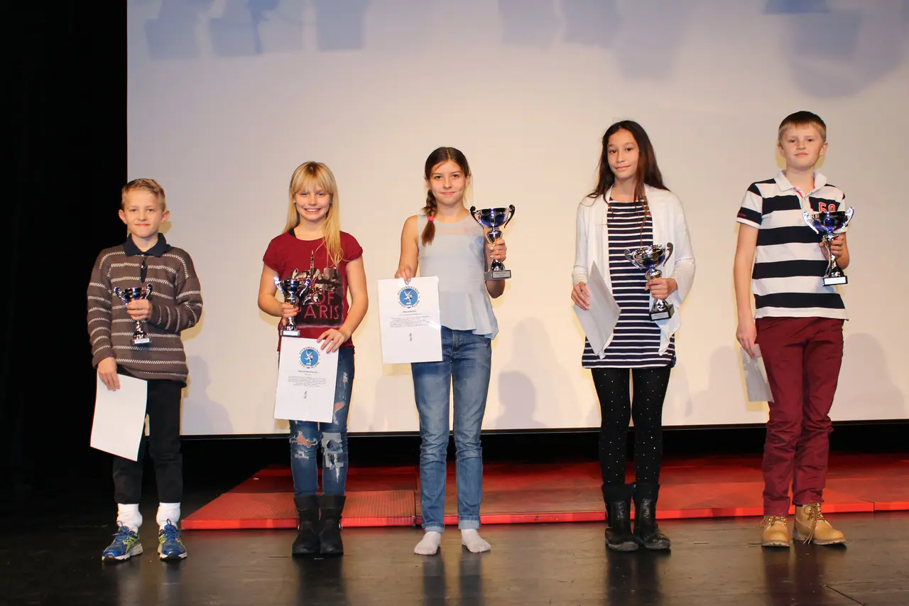 Leo Jonasson, Selma Ahl, Anna Westerberg, Sofie Hansson och Gustaf Lönngren