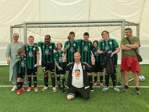 Div 5-laget och Div 4-laget före och efter matcherna