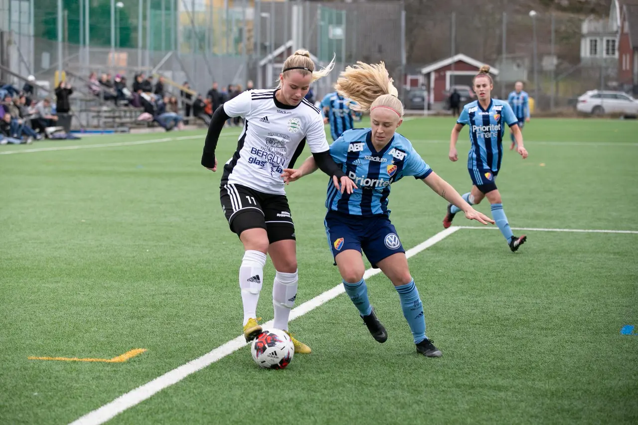 Madeleine Stegius i duell. @fotografpernillapettersson