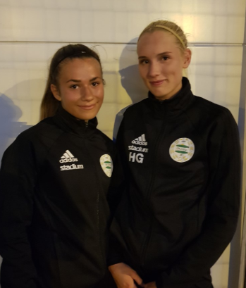 Linnea Kröckel och Hanna Gustafsson!
