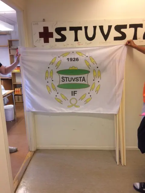 Supporter flagga