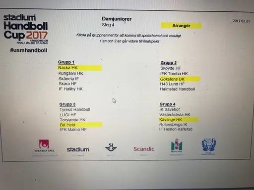 Wilma Othbergs tankar kring USM för damjuniorer.