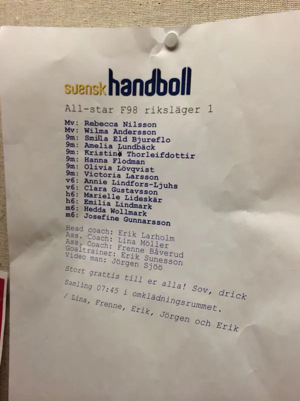 RIK:tjejen Kristin Thorleifsdottir ingår i F98-laget som möter i en All star team match F97-laget.