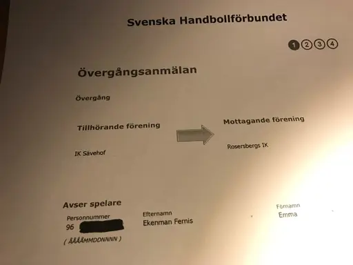 Rosers damer spelar sista div. 3 matchen ikväll kl: 20.00 mot Enköpings HS och Emma Ekenman Fernis lämnar Sävehof