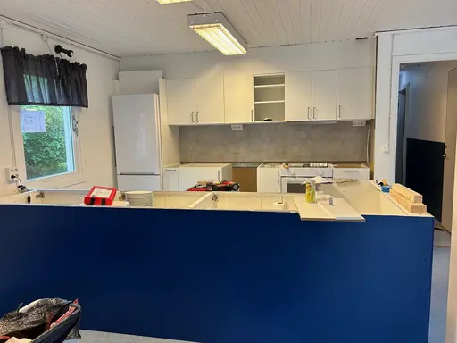 Bilder från köksrenoveringen