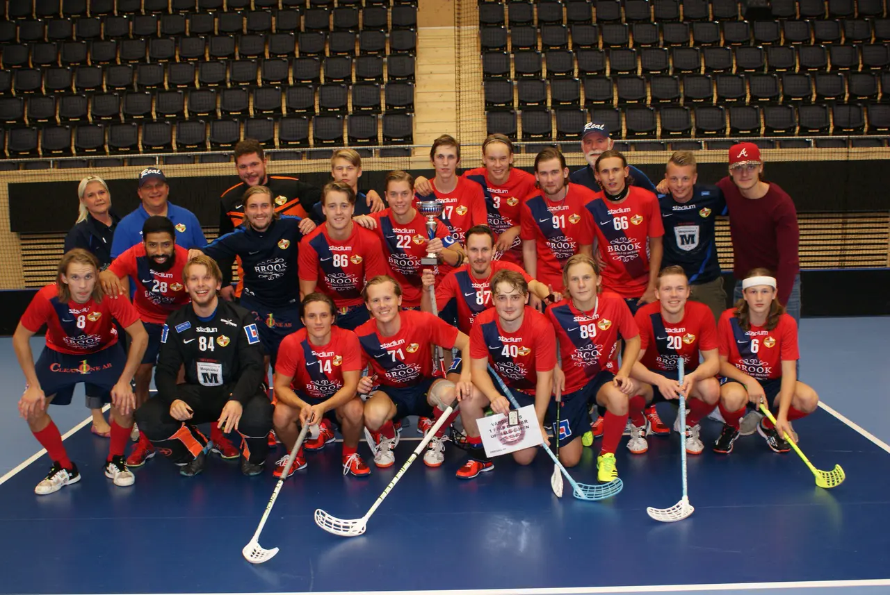 Lagbild efter finalsegern i Uppsalacupen i Augusti!