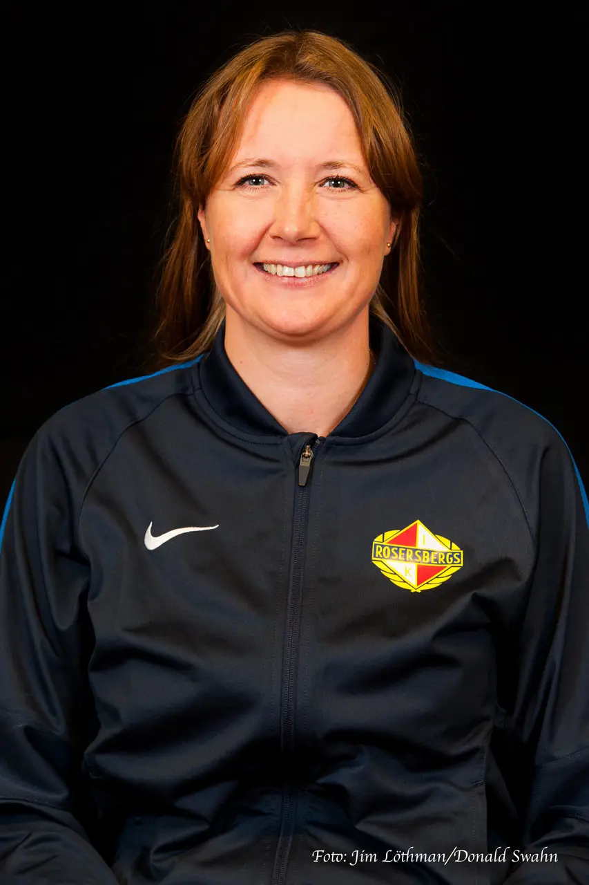 En nöjd och glad lagledare - Linda Schaerlund efter torsdagens seger mot KSK.