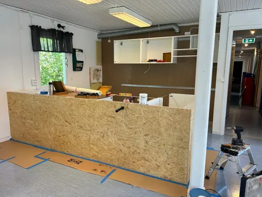 Bilder från köksrenoveringen