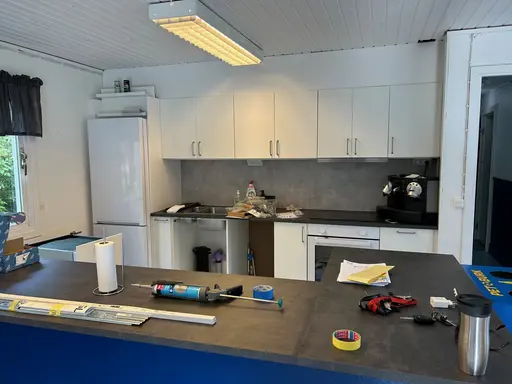Bilder från köksrenoveringen