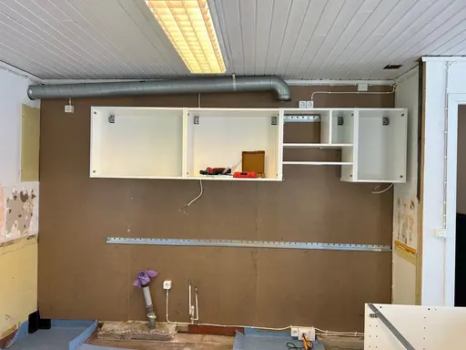Bilder från köksrenoveringen