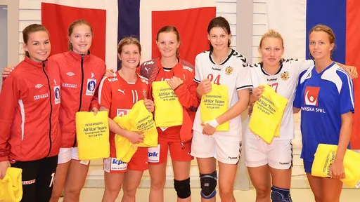 Tack alla som gjorde handbollsfesten Scandinavian Open 10-12 juli 2015 till ett lyckat event. All Star, norsk gåva och svenska Julia Bardis.