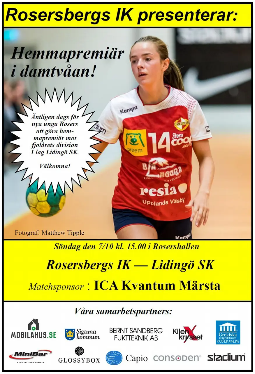 Rosers Cornelia Gerger Ripman i aktion.