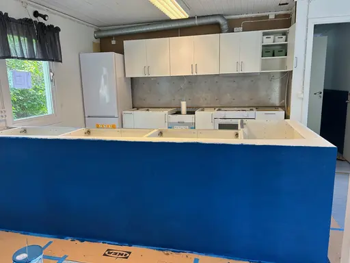 Bilder från köksrenoveringen