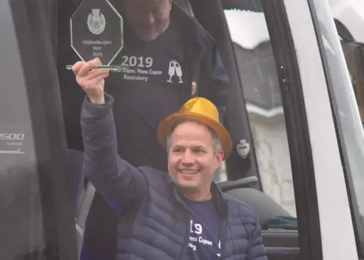 Glädje bland spelare, ledare och fans!