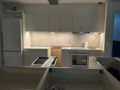 Bilder från köksrenoveringen