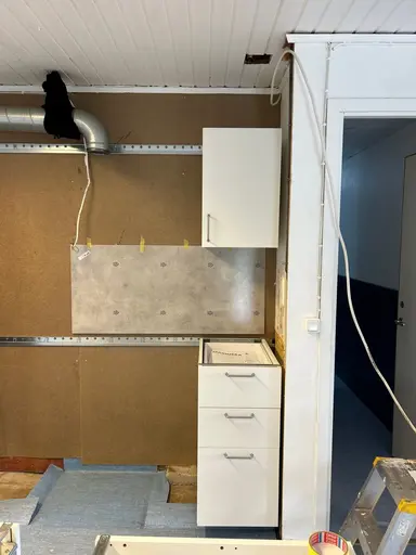 Bilder från köksrenoveringen