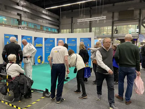 Pågår onsdag-fredag, 20/3-22/3, 10-16. Kungsbacka Judoklubb medverkar ihop med flera klubbar i Västsverige.