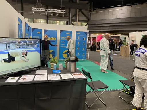 Pågår onsdag-fredag, 20/3-22/3, 10-16. Kungsbacka Judoklubb medverkar ihop med flera klubbar i Västsverige.