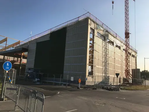 Rivning av den gamla och uppbyggnad av vår nya Dojo!