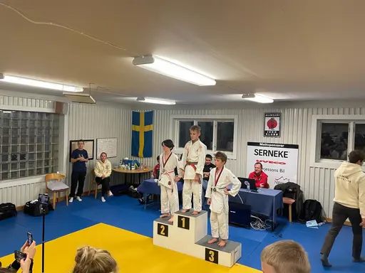 Medaljregn över Kungsbacka, 3 guld,1 silver och 1brons