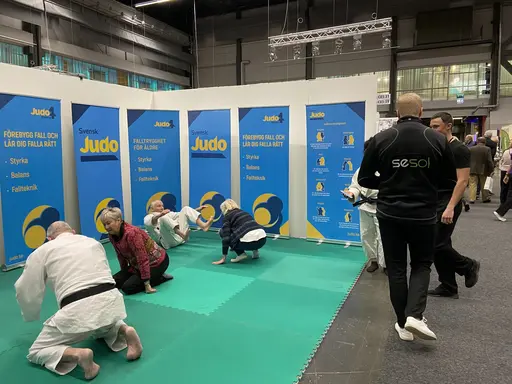 Pågår onsdag-fredag, 20/3-22/3, 10-16. Kungsbacka Judoklubb medverkar ihop med flera klubbar i Västsverige.