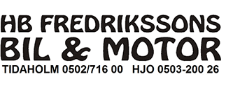 Fredrikssons bil