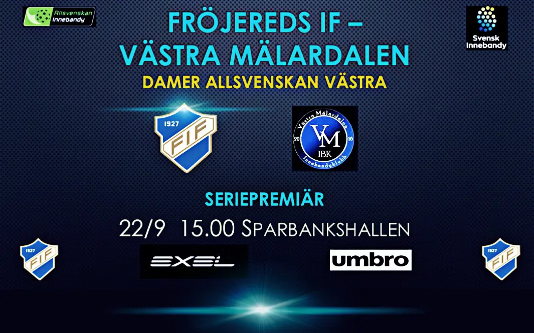 Äntligen drar Allsvenskan igång för Fröjered !