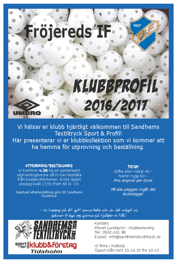 Klubbprofil 2016/2017