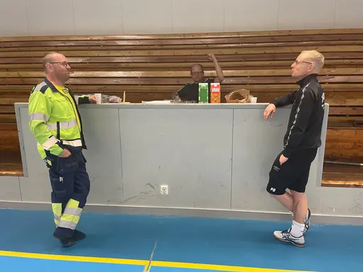 Lite träning med lite tillskott från F06/07