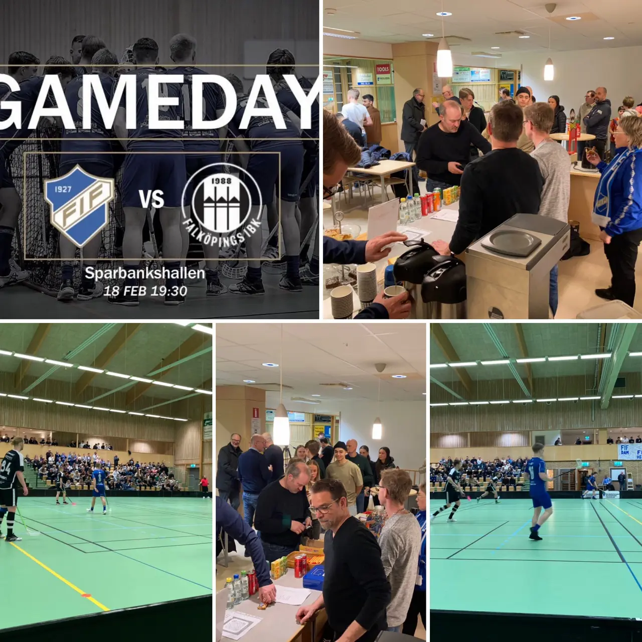 Publikfest vid derby vinst.