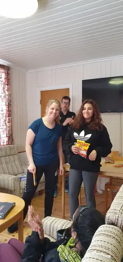 Fröjered/Korsberga damlag börjar med pingis