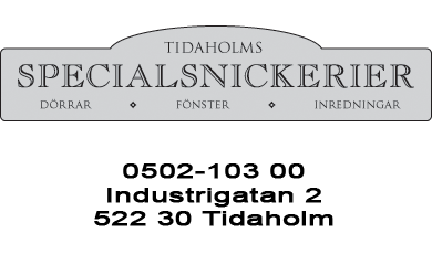 Tidaholms Specialsnickerier