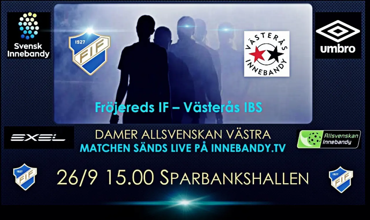 Fröjered vs Västerås IBS i premiären.