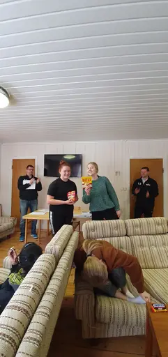 Fröjered/Korsberga damlag börjar med pingis
