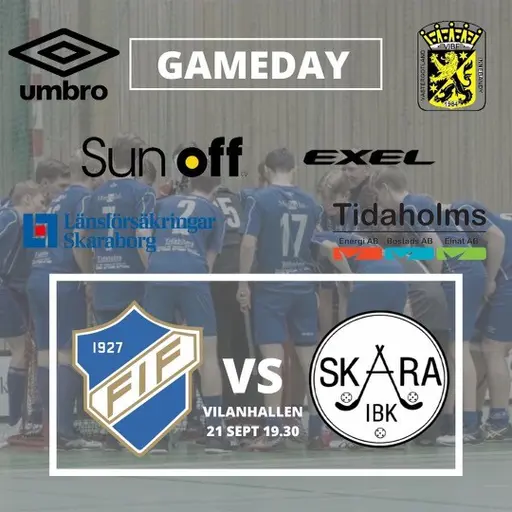 Vinst i borta matchen mot Skara IBK med 9-8 efter förlängning.
