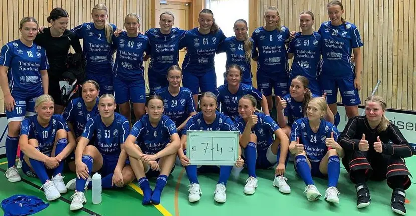 Första träningsmatchen för säsongen.