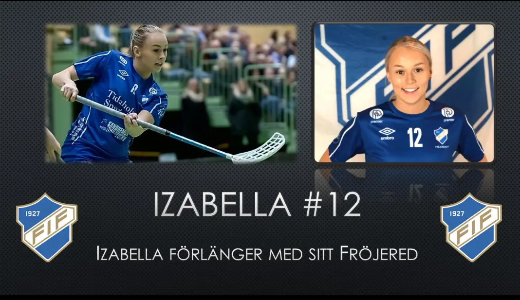 Izabella Löfborg taggar vidare i FIF