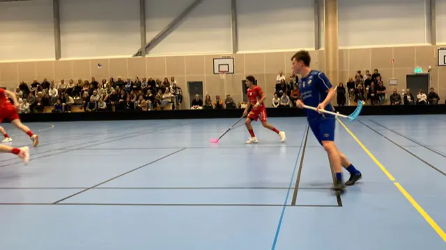 Nr 6 Love Ahrenbeck tvåmålsskytt när Lockerud bemästrades.