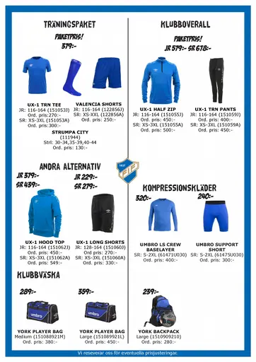 Klubbprofil 2016/2017