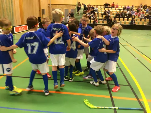 Jubel och glada miner överallt!