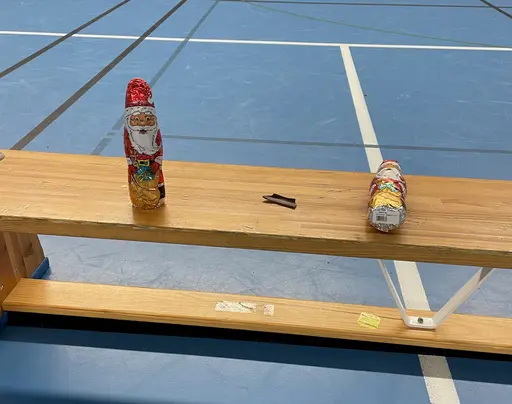 Sista träningen före Jul avslutas som alla andra år med tomtekross och givetvis torsdagsmackan !