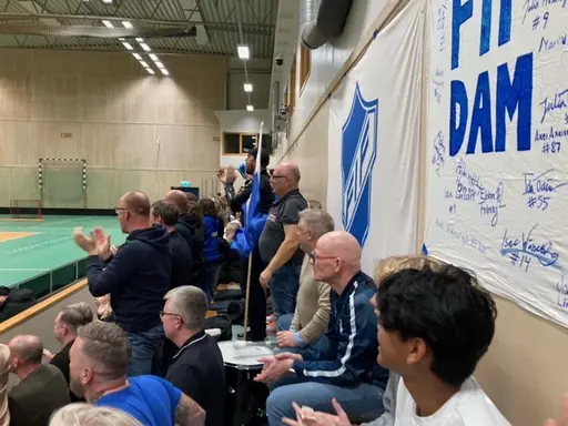 Derby mot Falköping säsongen 2021/2022. Matchen slutar med vist FIF 5-2.