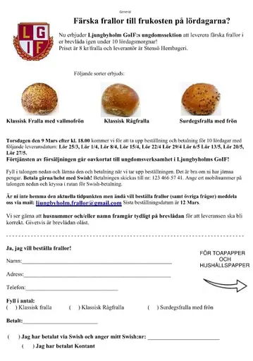 Beställningstalonger