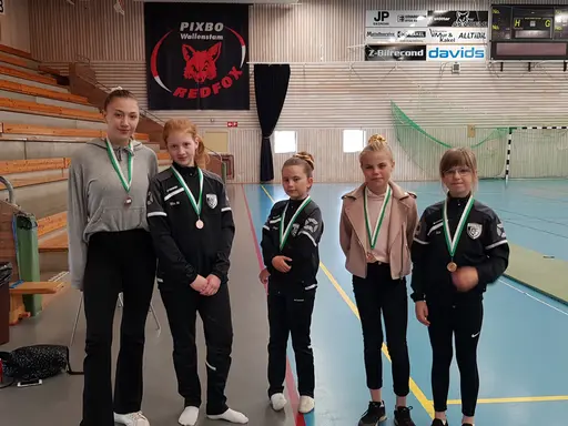 Jayla tog guld, Elin brons, övriga kom på delad 4;e plats
