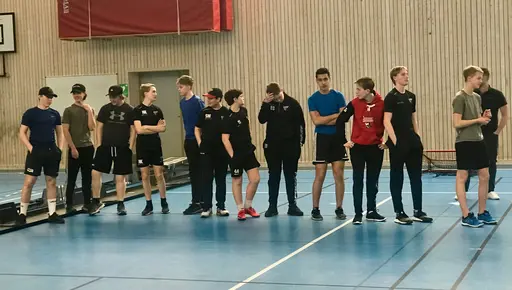 Bilder från ungsdomsavslutningen med innebandyturnering och prisutdelning