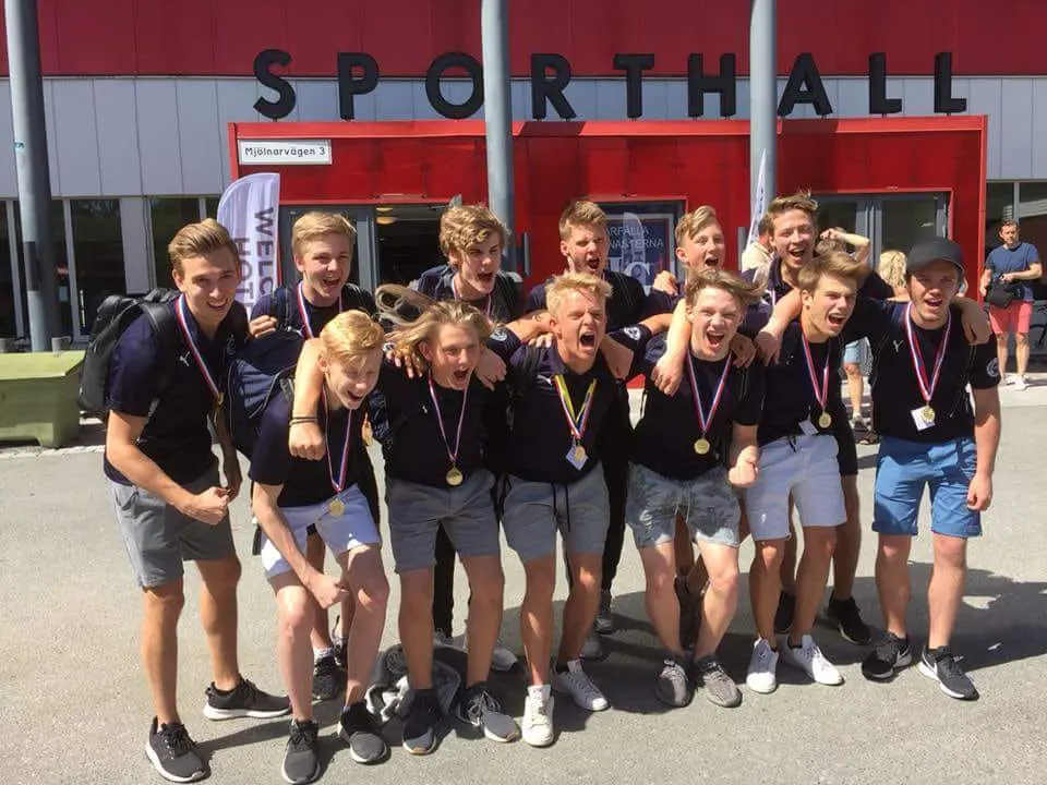 Guld till GF Fram vid Rikstvåan! (Foto: Birgitta Hahrgren)
