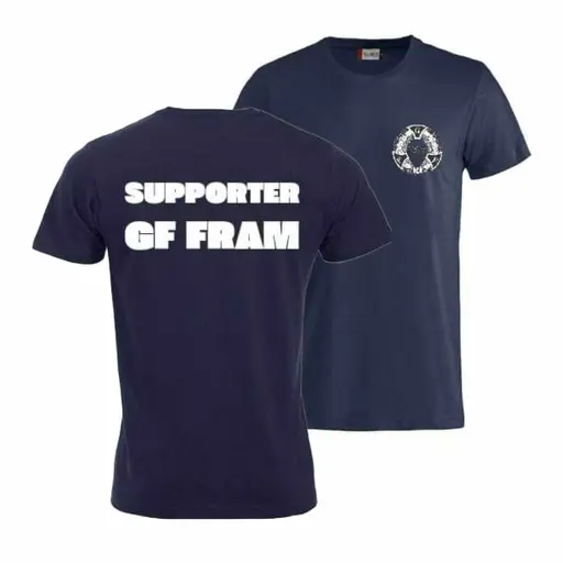 GF Fram supportertröja - storlekar