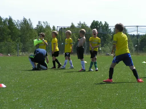 Bildspel från den gångna veckan där 128 barn- och ungdomar tränat fotboll och lekt!